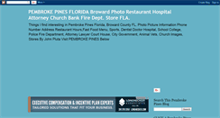 Desktop Screenshot of pembrokepinesflorida.blogspot.com
