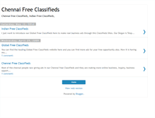Tablet Screenshot of chennaifreeclassified.blogspot.com