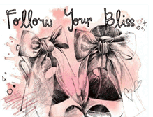 Tablet Screenshot of followyourbliss4ever.blogspot.com