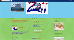 Desktop Screenshot of karen-ninedeblood.blogspot.com