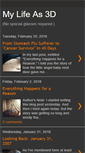 Mobile Screenshot of mylifeas3d.blogspot.com