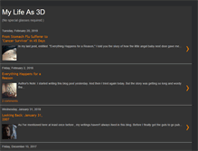 Tablet Screenshot of mylifeas3d.blogspot.com