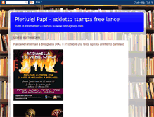 Tablet Screenshot of pierluigipapi-addettostampa.blogspot.com