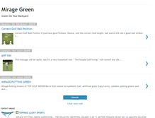 Tablet Screenshot of miragegreen.blogspot.com