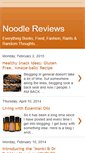 Mobile Screenshot of noodle-reviews.blogspot.com