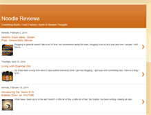 Tablet Screenshot of noodle-reviews.blogspot.com