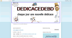 Desktop Screenshot of dedicacedebd.blogspot.com