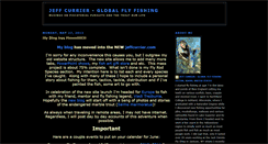 Desktop Screenshot of flyfishingbum.blogspot.com