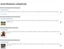 Tablet Screenshot of amerikkalaista-arkipaivaa.blogspot.com