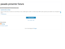 Tablet Screenshot of pasadopresentefuturo-rodrigo.blogspot.com