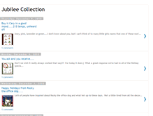 Tablet Screenshot of jubileecollection.blogspot.com