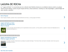 Tablet Screenshot of lagunaderocha.blogspot.com