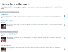 Tablet Screenshot of barninthewoods.blogspot.com