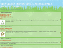 Tablet Screenshot of produccionagropecuariaecologicaleiva.blogspot.com