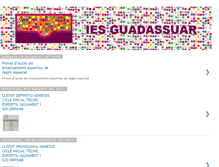 Tablet Screenshot of iesguadassuar.blogspot.com