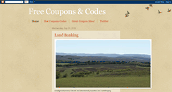 Desktop Screenshot of free-coupons-and-codes.blogspot.com