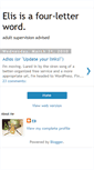 Mobile Screenshot of elfdontblog.blogspot.com