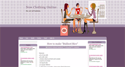 Desktop Screenshot of newclothingonline.blogspot.com