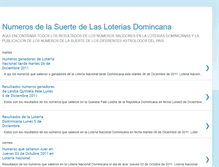 Tablet Screenshot of loteriasrd.blogspot.com