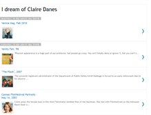 Tablet Screenshot of clairedanes-is-thesun.blogspot.com