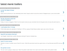 Tablet Screenshot of comingsoontrailers.blogspot.com