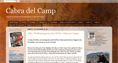 Desktop Screenshot of cabradelcamp.blogspot.com