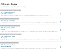 Tablet Screenshot of cabradelcamp.blogspot.com