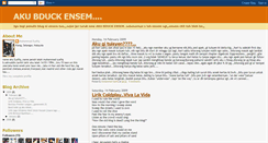 Desktop Screenshot of akubduckensem.blogspot.com