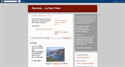 Desktop Screenshot of pamfidler.blogspot.com