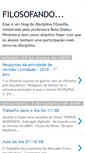 Mobile Screenshot of filosofandocomrosa.blogspot.com