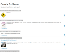 Tablet Screenshot of garotaproblema17.blogspot.com
