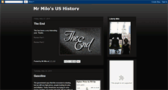 Desktop Screenshot of mrmilosushistory.blogspot.com