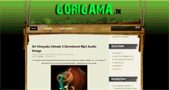 Desktop Screenshot of gorigama.blogspot.com