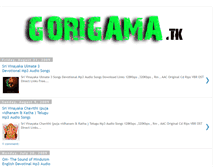 Tablet Screenshot of gorigama.blogspot.com