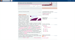 Desktop Screenshot of enbuscadeloselementos.blogspot.com