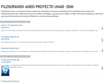 Tablet Screenshot of filosofandoandounad-sdm.blogspot.com