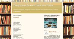 Desktop Screenshot of progcomdoisneuronios.blogspot.com