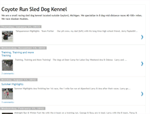 Tablet Screenshot of coyoterunsleddogkennel.blogspot.com