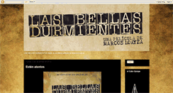 Desktop Screenshot of lapeliculalasbellasdurmientes.blogspot.com