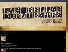 Tablet Screenshot of lapeliculalasbellasdurmientes.blogspot.com