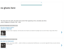 Tablet Screenshot of noghostshere.blogspot.com