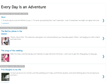 Tablet Screenshot of bumblesadventures.blogspot.com