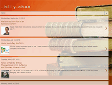 Tablet Screenshot of chanbilly.blogspot.com