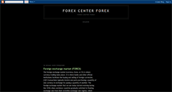 Desktop Screenshot of forex-center-forex.blogspot.com