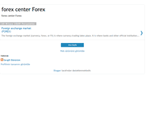 Tablet Screenshot of forex-center-forex.blogspot.com