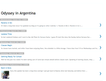 Tablet Screenshot of odysseyinargentina.blogspot.com