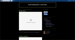 Desktop Screenshot of enfermeriamayor.blogspot.com