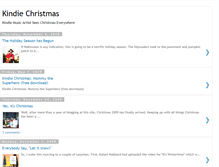 Tablet Screenshot of kindiechristmas.blogspot.com