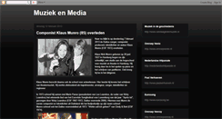 Desktop Screenshot of muziekenmediafreaks.blogspot.com