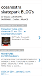 Mobile Screenshot of cosanostraskatepark.blogspot.com